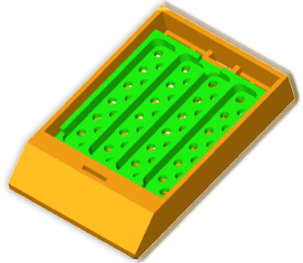 Radpath biopsy tray for tissue samples